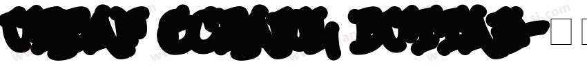 Urban Scrawl Buttah字体转换